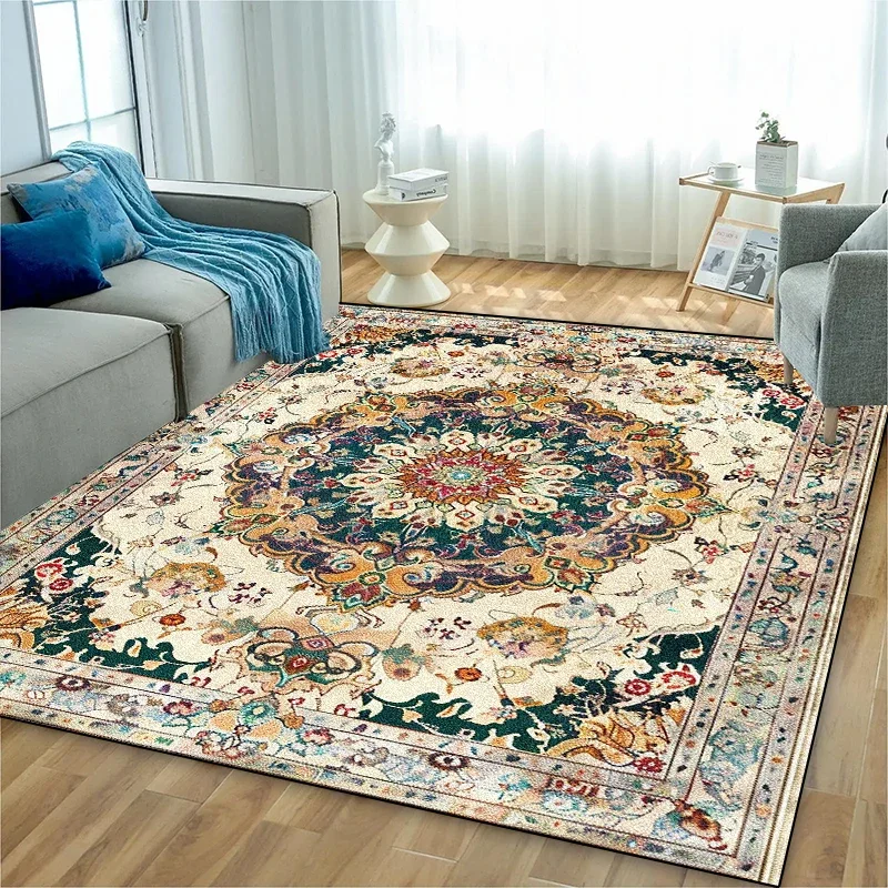Luxury Home Textiles Usa - Luksusowy dywan w stylu perskim vintage,