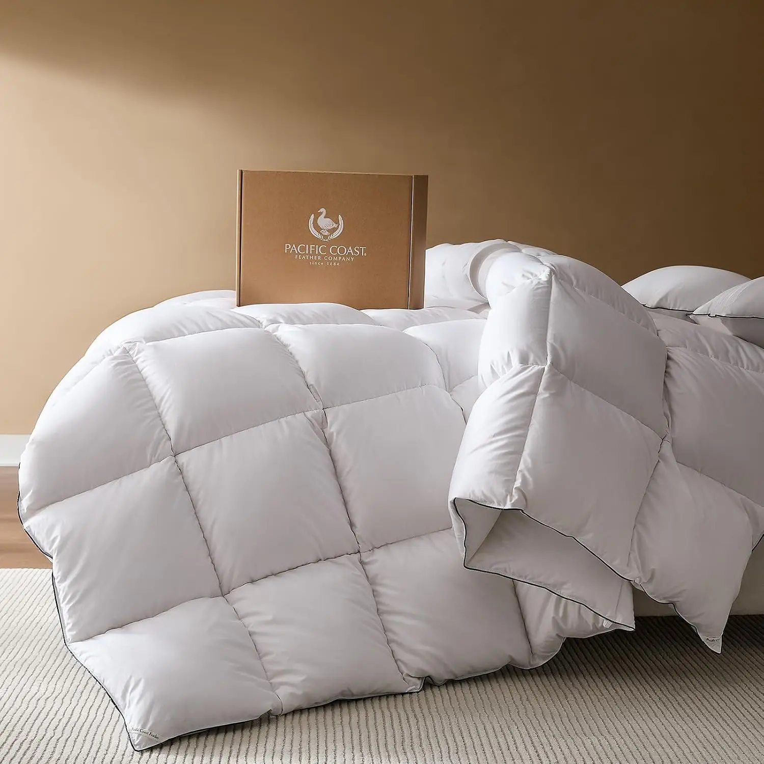 Duvet Insert White - Kołdra z włókien puchu gęsiego, rozmiar