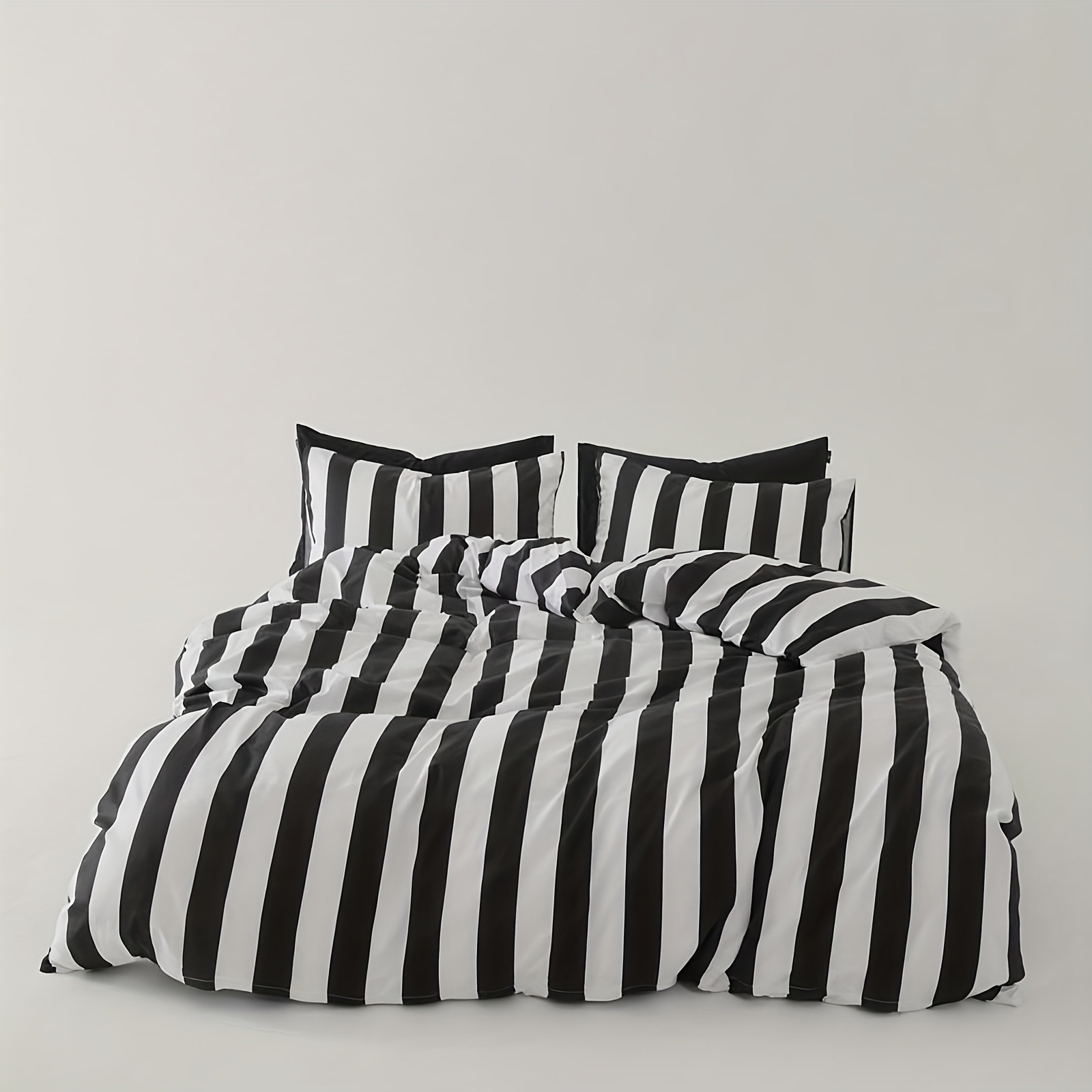 Duvet Insert White - Trzyczęściowy zestaw pościeli z bawełny w