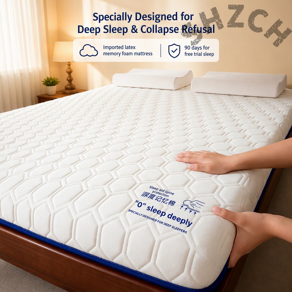 Memory Foam Topper - Nakładka na materac z lateksu do
