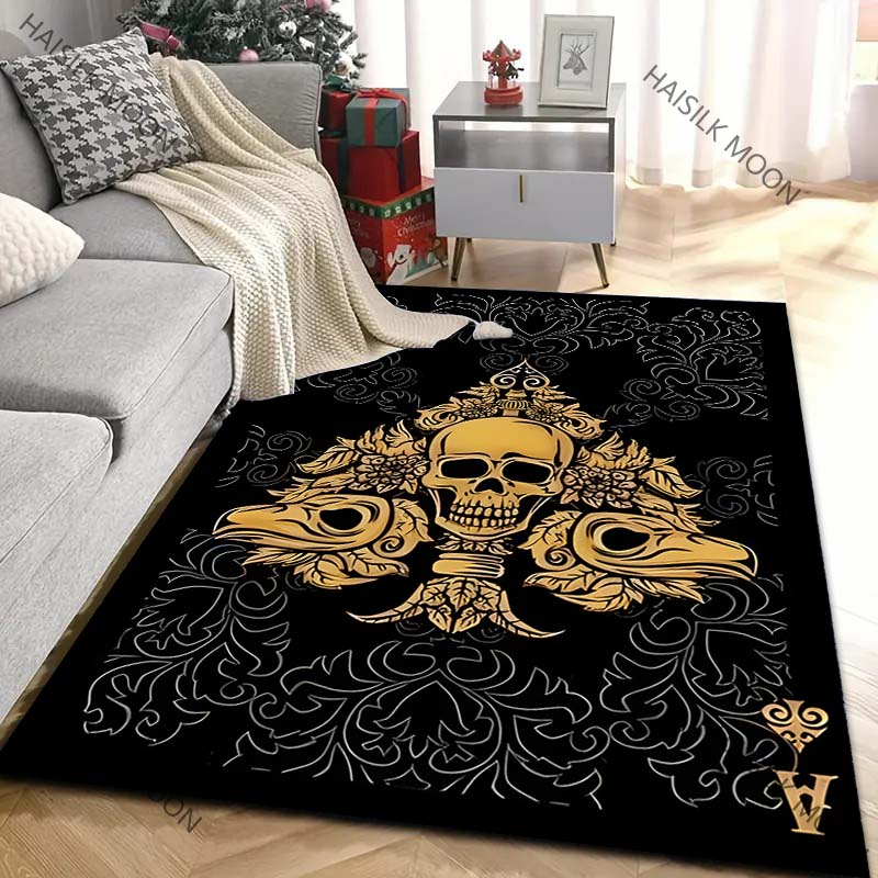 Dywan z wzorem Asa Kierów, 6 s – Luxury Home Textiles Usa recenzja i cena