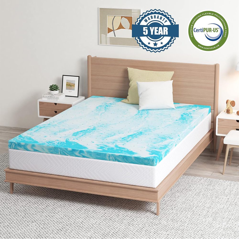 2-calowy podkład na materac z  – Memory Foam Topper recenzja i cena