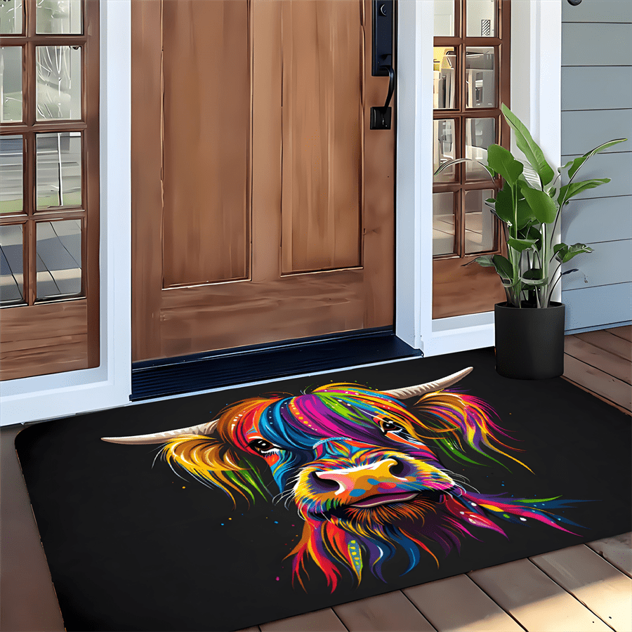 Kolorowy dywanik z motywem kro – Highland Home Textiles recenzja i cena