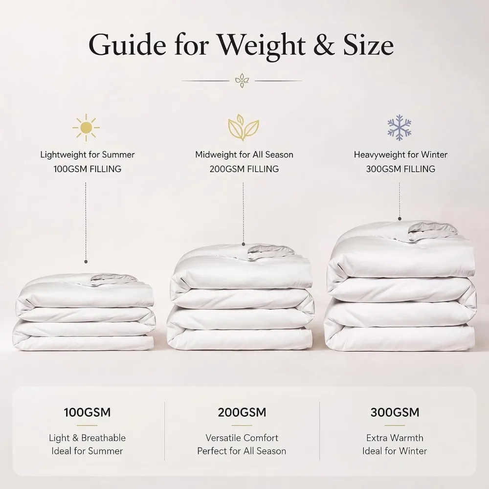 Wkład kołdry ze 100% jedwabiu  – Duvet Insert White recenzja i cena
