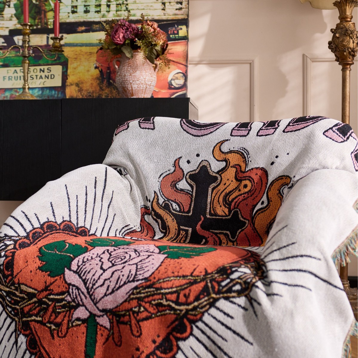 Koc Tekstylny w Stylu Vintage  – Home Textiles City recenzja i cena