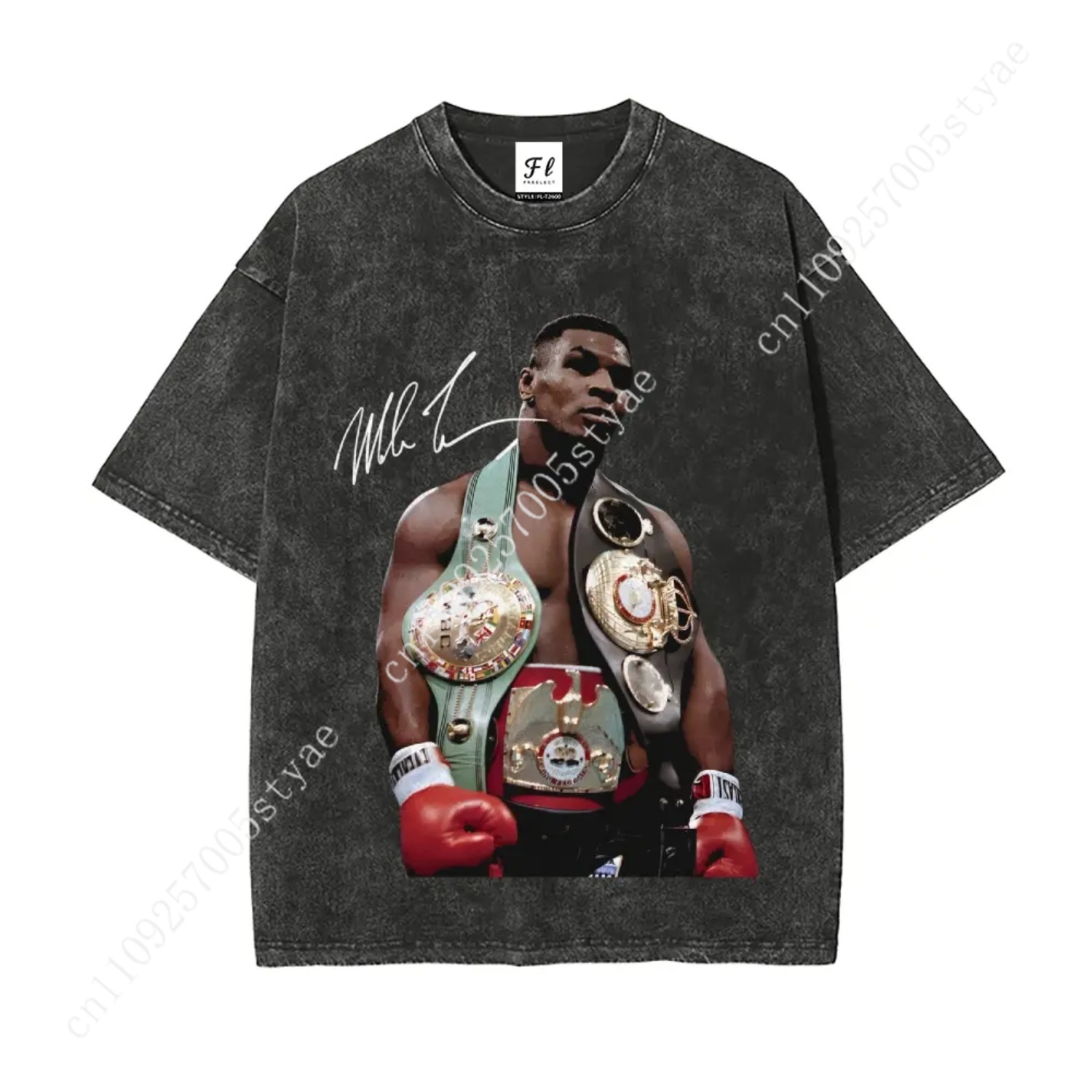 Koszulka Mike Tyson, vintage z – Quilt Cotton Summer recenzja i cena