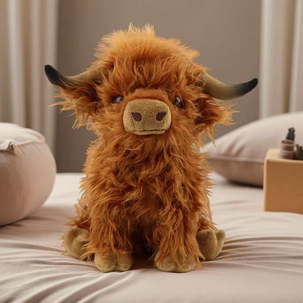 Pluszowa zabawka Highland Bull – Highland Home Textiles recenzja i cena