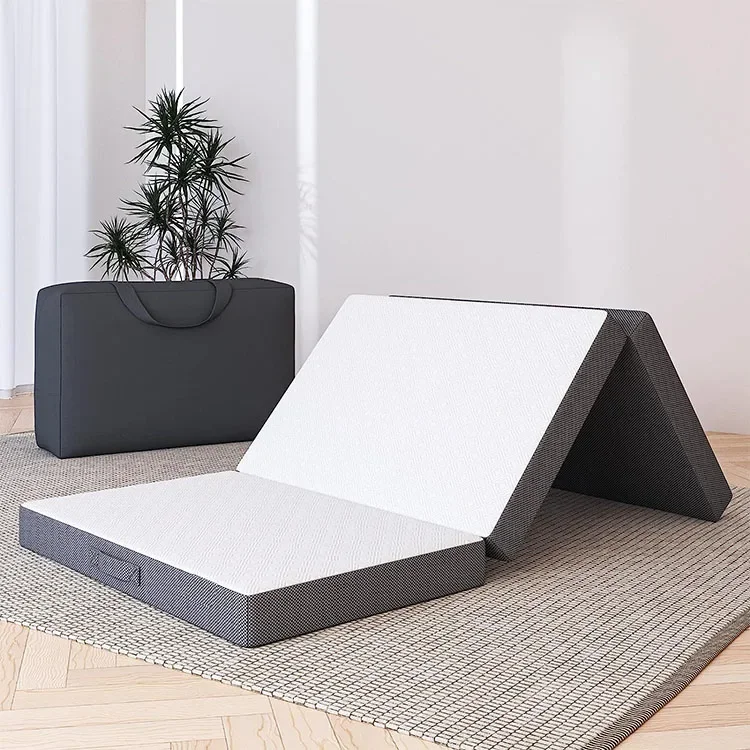 Materac Składany Trójdzielny z – Memory Foam Topper recenzja i cena